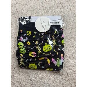 Little Sleepies Joggers Womens M Black Cool Ghouls Halloween Bamboo Pajama Pants